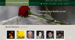 Desktop Screenshot of green-pattersonfuneralhome.com